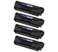 IYBYNYHN Cartouche de Toner Compatible Q2612A 1PK-10PK Rendement Compatible avec Les imprimantes Laser 12A 1020 1022N 3050 3052(4Pack Q2612A)