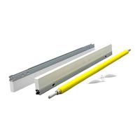 IYBYNYHN Compatible avec D136-2411 Rouleau de Barre de Cire de lubrifiant Compatible avec Le Tambour Compatible avec MP C6502 C8002 C5100 C5110 C7100 Nettoyage Sponge Rouleau D136-2417(1Set Kit)