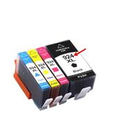 IYBYNYHN Les Cartouches à Encre compatibles Set 924 925 923 924xl 925xl 923xl Compatible avec OfficeJet Pro 8120 8123 8133 8130 Encre de Couleur imprimante(924XL)