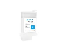IYBYNYHN PFI 120 CARTOUCE À L'ENK RENKABLE Compatible avec TM200 TM205 TM300 TM305(Cyan 1 PC)