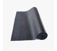 Iyengar Tapis de yoga collant, meilleur tapis de yoga, antidérapant et extra adhérent, alignement parfait (noir, 4,5 mm)