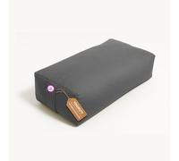 Iyengar Traversin de yoga rectangulaire en coton Gris