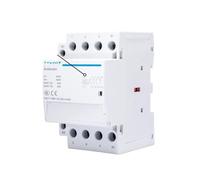 IYNWBJTS Contacteur modulaire AC Domestique, Rail de Guidage 4P 63A 220V 400V ~ 50/60HZ 4NO, 3NO 1NC, 2NO 2NC, 4NC(4P 63A 3NO 1NC)
