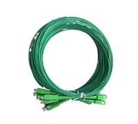 IYNWBJTS Lot de 5 câbles de raccordement à fibre optique monomode SC G657A2 SX Core 1,6 mm, gaine LSZH 3,5 m