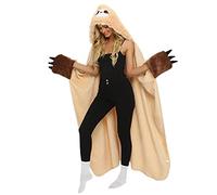 iyoimono Couverture portable Sloth - Cadeau pour femme - Couverture portable moelleuse - 152 x 125 cm - Jaune