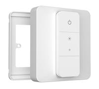 IYOKI® Standard Cache pour Philips Hue Dimmer V2, 1-Gang (1-Pack) | Cache pour interrupteur simple (1-Gang), pour Dimmer V2, lot de 1, Dimmer non fourni