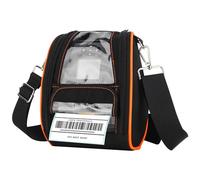 IYOUBOL Étui de transport pour Zebra ZQ630 et QLN420 - Sac portable pour imprimante d'étiquettes thermiques avec bandoulière, transport facile et protection, accès pratique aux étiquettes |