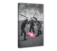 IYQTAGGH Poster abstrait d'émeute sur toile - Décoration murale pour salon, chambre à coucher - 40 x 60 cm