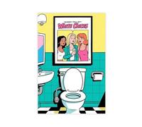 IYQTAGGH Poster humoristique sur toile pour décoration de salon, chambre à coucher (40 x 60 cm)