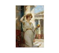 IYQTAGGH Poster sur toile Eris, déesse de la discorde (1) - Décoration murale pour salon, chambre à coucher - 50 x 75 cm