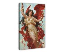 IYQTAGGH Poster sur toile Eris, déesse de la discorde (2) - Décoration pour chambre à coucher, bureau, chambre - Cadeau - 30 x 45 cm