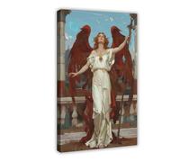 IYQTAGGH Poster sur toile Eris, déesse grecque de la discorde (1) - Décoration murale pour salon, chambre à coucher - 20 x 30 cm