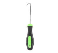 IYSHOUGONG Outil de désherbage robuste - Désherbeur de jardin en métal avec poignée ergonomique et crochet pour pelouse, terrasse, crochet de désherbage manuel sans effort avec poignée antidérapante