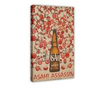 IYTAFGYT Poster Asahi Assassin sur toile - Art mural - 50 x 75 cm