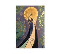 IYTAFGYT Poster élégant sur toile représentant la Vierge Marie et l'enfant - Décoration de chambre à coucher - 20 x 30 cm