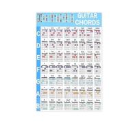 IYTAFGYT Poster sur toile avec tableau d'accords de guitare 30 x 45 cm