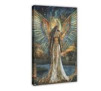 IYTAFGYT Poster sur toile de la déesse égyptienne Isis pour décoration de chambre à coucher 20 x 30 cm