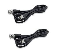 iYueMps 2pcs 2m Câble BNC Câble d’extension BNC mâle à femelle pour CCTV,vidéosurveillance,Transmission de Signaux Vidéo et Audio Haute Fréquence