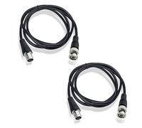 iYueMps Câble d'extension BNC Mâle à Femelle Câble 2pcs 1m pour CCTV,vidéosurveillance,Transmission de Signaux Vidéo et Audio Haute Fréquence