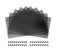 iYueMps Lot de 10 Filtres de Ventilateur en PVC,120mm PC Filtre Poussière Ventilateur en Maille Grille de Protection pour ventilateur PC 120mm