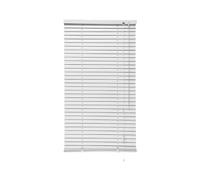 iYueMps Store Vénitien en Aluminium 90 x 130cm(L x H) Store Venitien sans Percage, Lamelles en Aluminium 25 mm pour la Maison, Le Bureau - Blanc