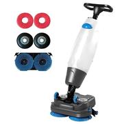 IYUESQ Autolaveuse de Sol Professionnelle, Ultra-compacte et Portable, sans Fil, autonomie de 90 à 120 Minutes, Largeur de Nettoyage de 43 cm (16,9 Pouces), idéale pour la Maison, Le Bure