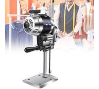 IYUESQ Coupe-Tissu Vertical Droit, pour Textile, Cuir, Papier, Chaussures et Chapeaux, Appareil de Coupe électrique Commercial pour Le Cuir, avec Base en Alliage d'aluminium, 13"