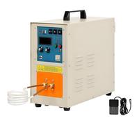 IYUESQ Four à Induction Industriel de 15 kVA, Machine de Traitement Thermique des métaux de 30 à 100 kHz pour la trempe, Le soudage, la Fusion, Le recuit et Le brasage de l'acier, du cuiv