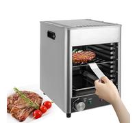 IYUESQ Gril à Steak électrique 1700 W, Grill à Steak Professionnel d'intérieur, fumoir à Steak Automatique, Four combiné Micro-Ondes/Grille-Pain, friteuse à air Chaud, réglage de la tempé