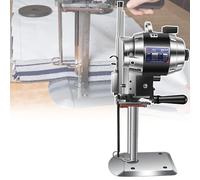 IYUESQ Machine de découpe de Tissu 80-340 mm, avec Fonction d'affûtage Automatique, Coupe-Cuir électrique Vertical, pour usines de Confection, magasins de vêtements, 15″