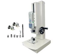 IYUESQ Machine d'essai de Traction à Affichage numérique avec Support pour dynamomètre Manuel, Comprenant des sondes pour essais de Compression et de Traction, Course de 220 mm, pour essa