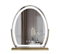 IYUESQ Miroir de Maquillage à LED de Bureau, Miroir de courtoisie avec lumières, Miroir de Maquillage éclairé par LED, Grand Miroir de Maquillage avec lumières, capteur Tactile avec éclai