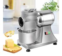 IYUESQ Râpe à Fromage électrique, 550 W, Acier Inoxydable, râpe rotative Haute Vitesse pour Fromage, Beurre, Piment, Son de Pain, capacité de 40 kg/h