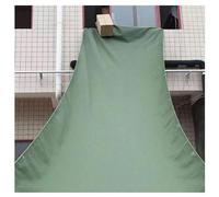 IYUESQ Schwerlast-Ladungsrutsche, benutzerfreundliches Bauschuttentsorgungssystem (Grün, 1,5 x 6 m) für Die Entladung in Hochhäusern und Lagerhallen (2 x 6 m)