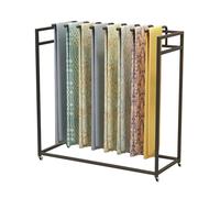 IYUESQ Support de Rangement pour Rouleaux de Tissu, Organisateur Robuste en Acier, Grand Chariot Mobile pour Textiles, pour bobines de Film pour vitres de Voiture, supporte jusqu'à 100 kg