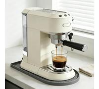 IYYI Tapis en Silicone pour Machine à Café 40,3x20,4cm, Plateau Anti-dérapant Résistant à la Chaleur pour Machine à Expresso, Protecteur de Plan de Travail Étanche à Bord Relevé