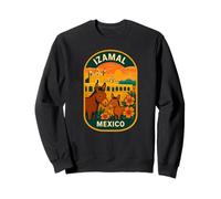 Izamal Mexico âne coloré Ville Coloniale Sweatshirt