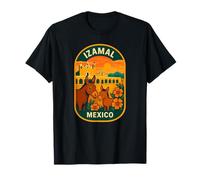 Izamal Mexico âne coloré Ville Coloniale T-Shirt