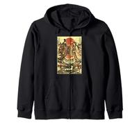 Izanagi et Izanami Ukiyo-e Mythologie Japonaise esthétique Sweat à Capuche