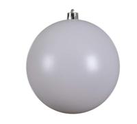 Izaneo - Boule de noel mat blanc hiver xxl - Taille D 20 cm