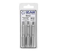 Izar 42882 - Jeu de 3 tarauds main pour métal HSS DIN352 (m) blister 05,00 x 0,80