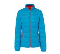 IZAS Buk Veste de Plumes Femme Turquoise/Orange FR: M (Taille Fabricant: M)