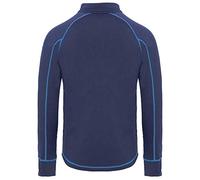 IZAS Isar Chemise à Manches Longue Homme Blue Moon/Blue River FR: S (Taille Fabricant: S)