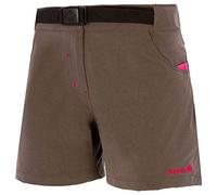 IZAS Ivar Short de Trekking Femme Vert Foncé/Barberry FR: 2XL (Taille Fabricant: 2XL)