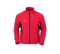 IZAS Kamet Veste Softshell Homme Rouge Noir FR: XL (Taille Fabricant: XL)