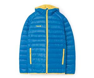 IZAS Kanai Kids Veste de Plumes Enfant Royal/Jaune FR: XL (Taille Fabricant: 12)