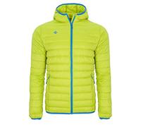 IZAS Kanai Veste de Plumes Homme Lime/Cyan Blue FR: M (Taille Fabricant: M)