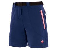 IZAS Mesa Short Femme Blue Moon/Corail Fluor FR : S (Taille Fabricant : S)