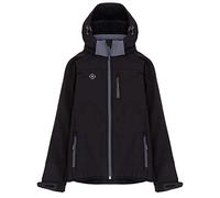 IZAS Urbion Kids Veste Softshell Enfant Noir/Gris Foncé FR: XL (Taille Fabricant: 12)