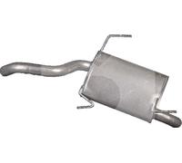 IZAWIT Silencieux arrière Pot d'Échappement 06.001 arrière 950mm 7,5kg